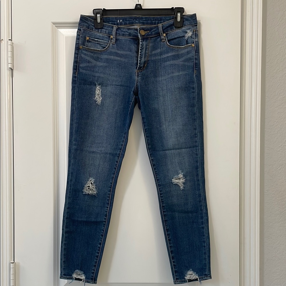 Articles of Society Distressed Skinny Jeans